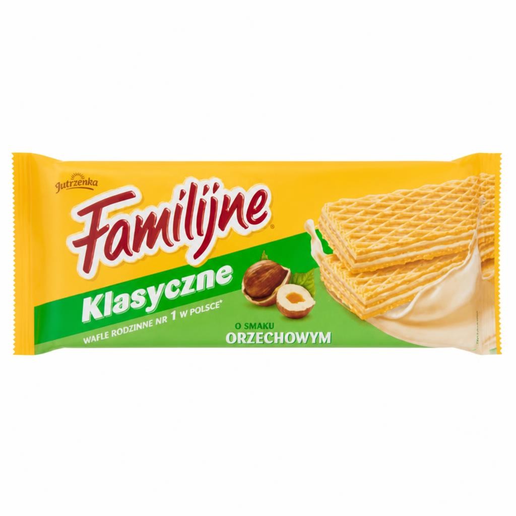 Jutrzenka Wafers with Hazelnuts Flavoured Cream 180g