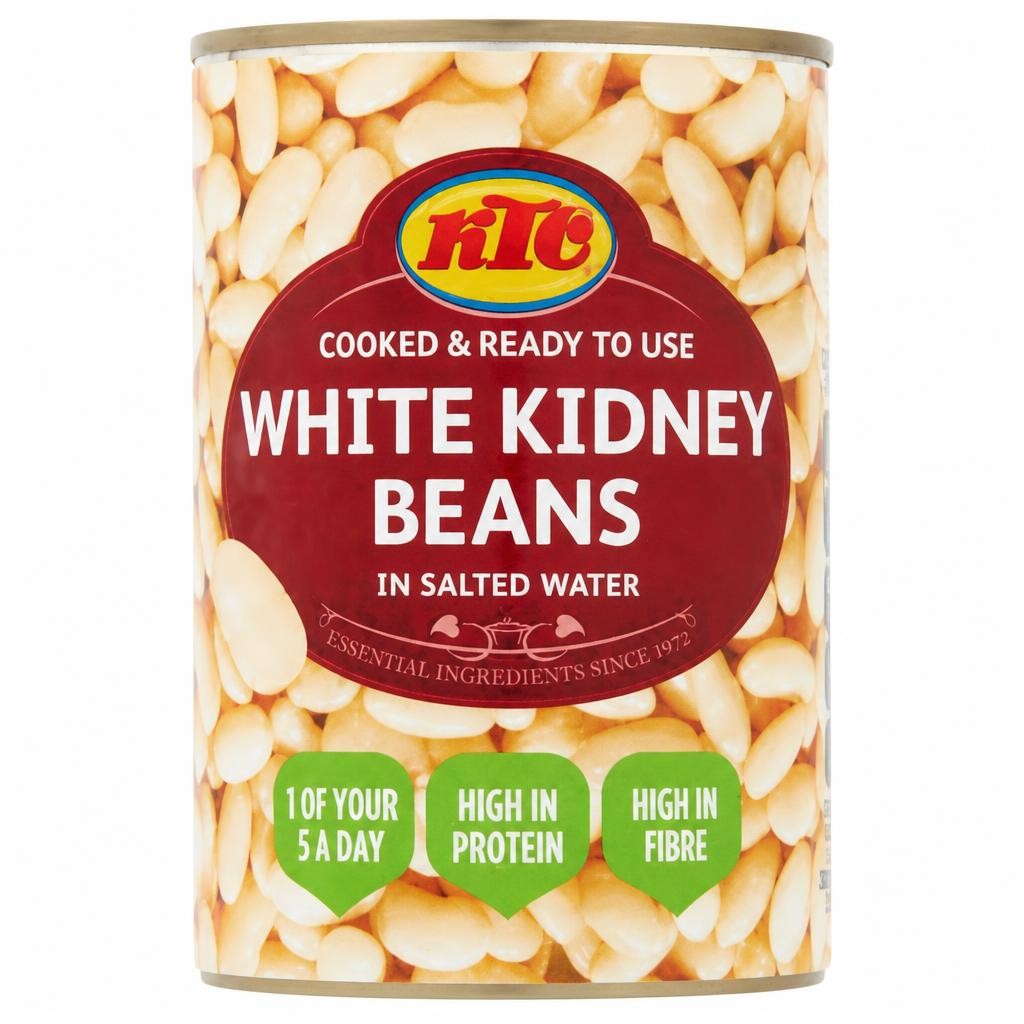 KTC White Kidney Beans in Salted Water 400g