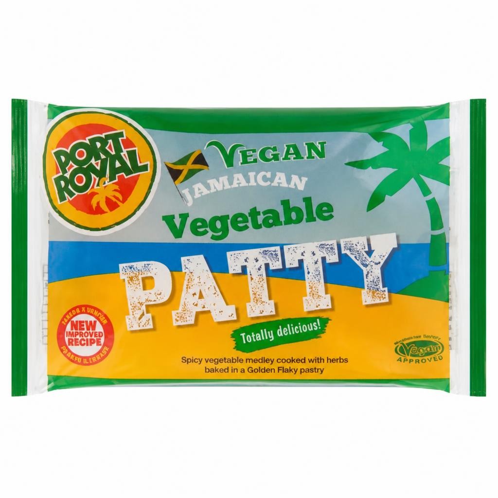 Port Royal Jamaican Vegetable Patty 140g