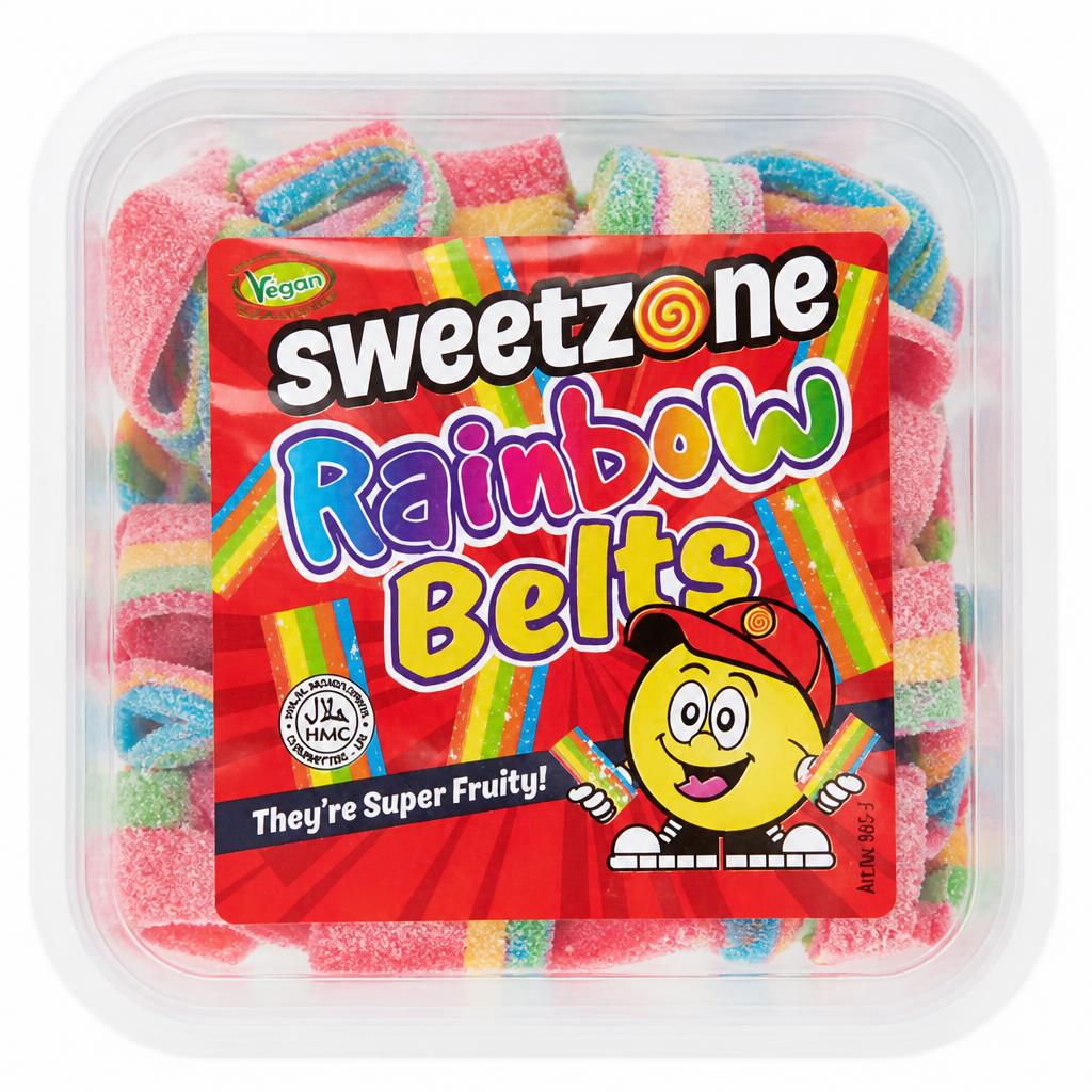 SweetZone Rainbow Belts 170g