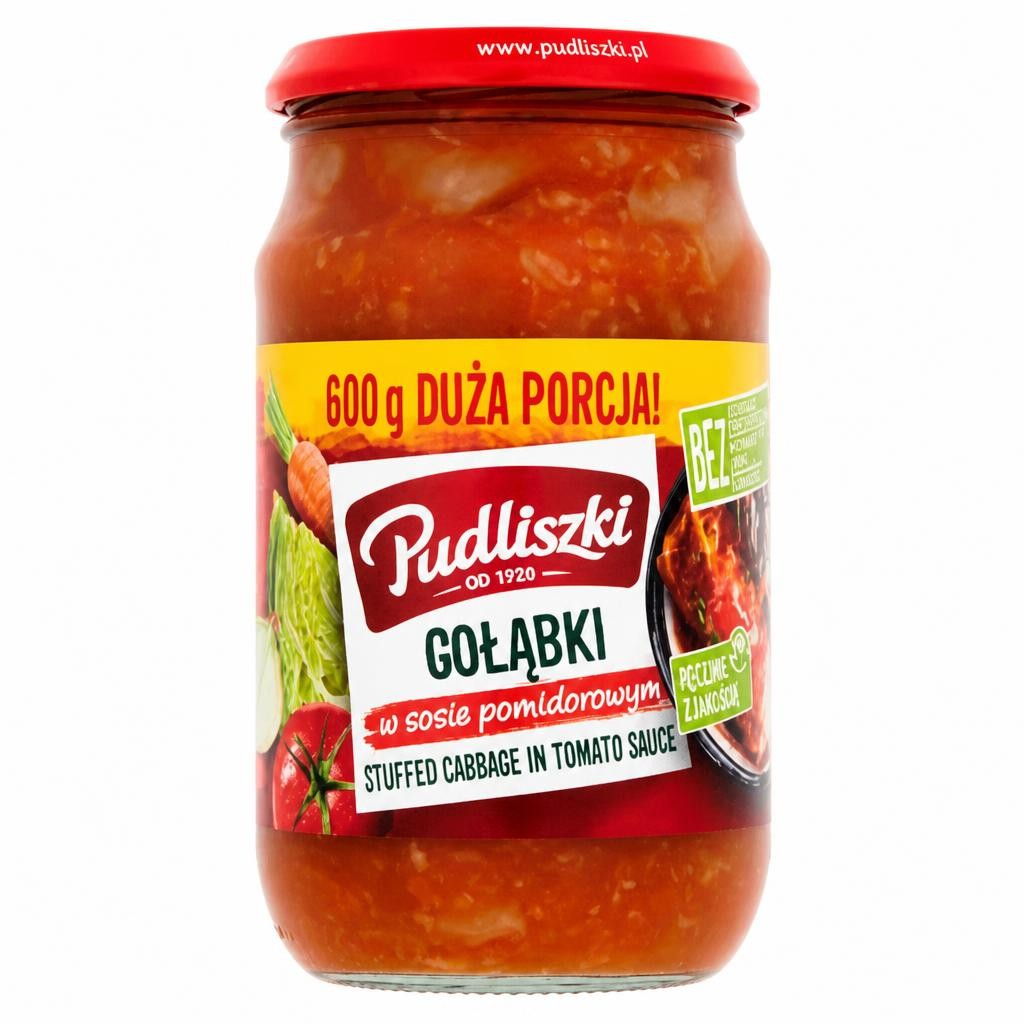 Pudliszki Golabki Stuffed Cabbage with Pork Meet in Tomato Sauce