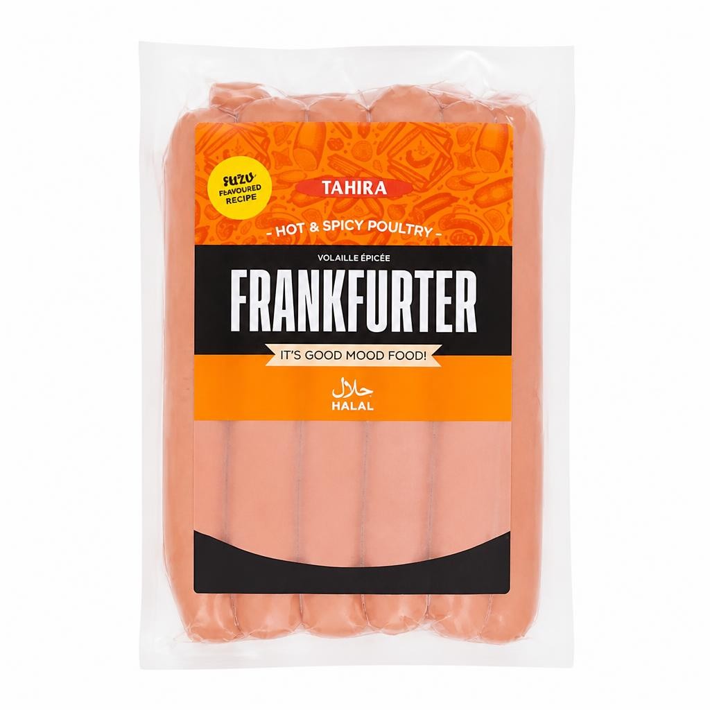 Tahira Frankfurter Hot & Spicy Poultry 330g