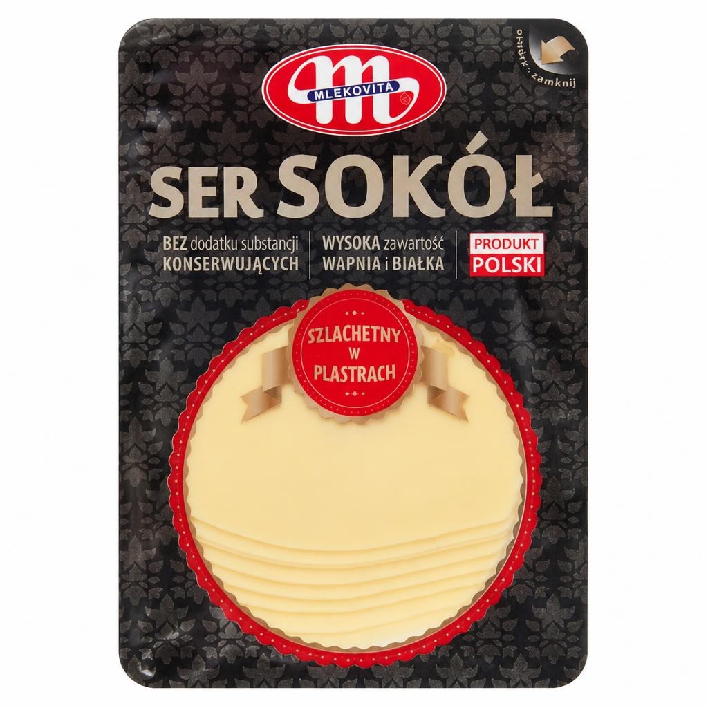 Mlekovita Sokół Cheese Slices 150g
