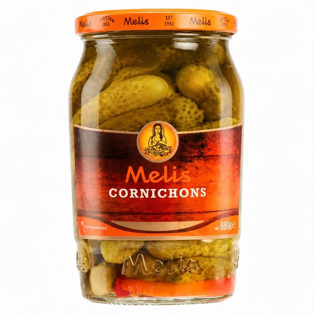 Melis Cornichons 680g