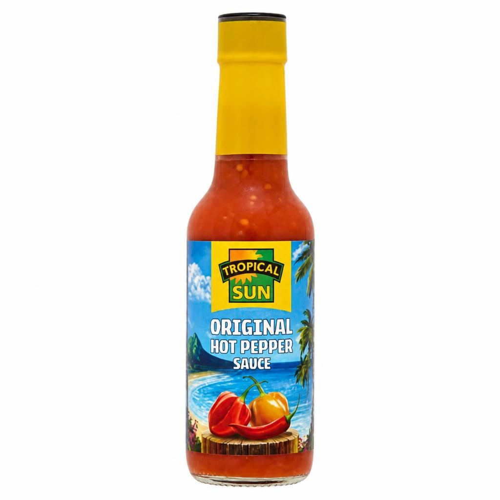 Tropical Sun Original Hot Pepper Sauce 150ml