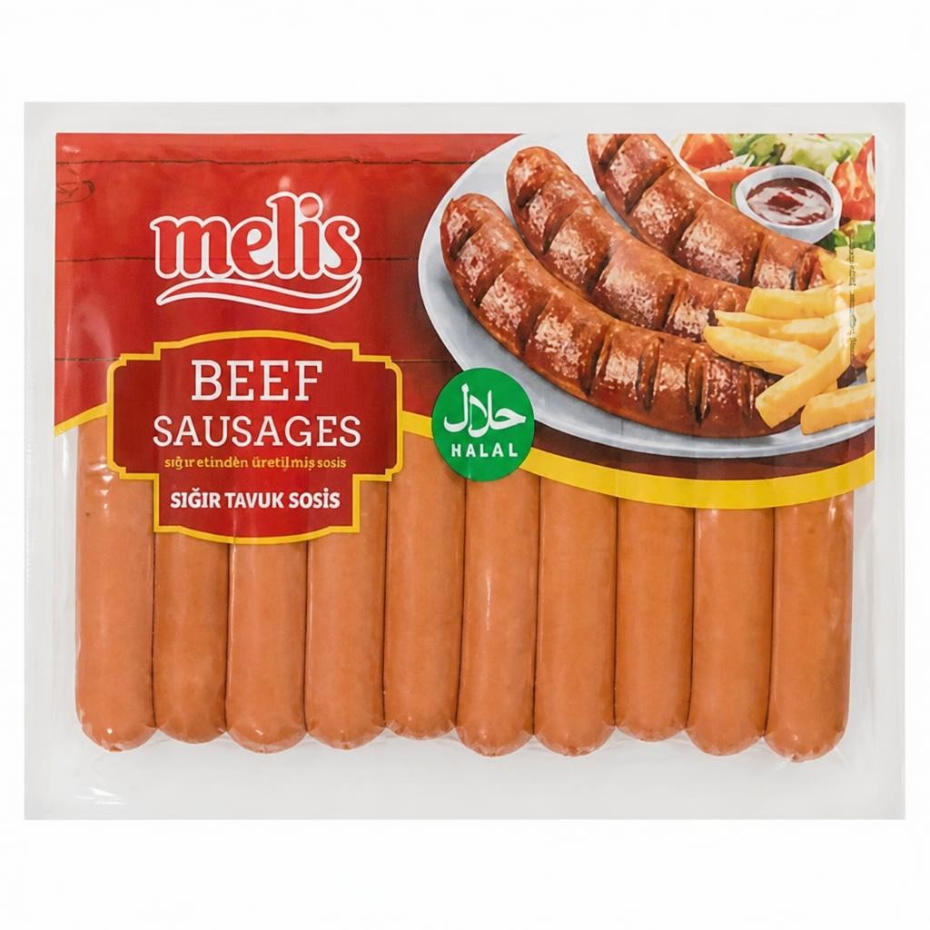 Melis Beef Sausages 500g