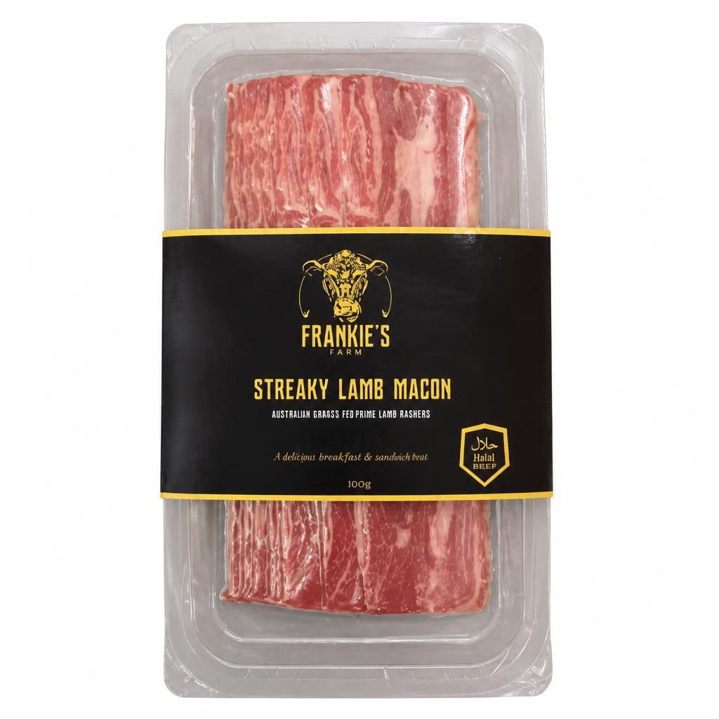 Frankie's Farm Streaky Lamb Macon 100g