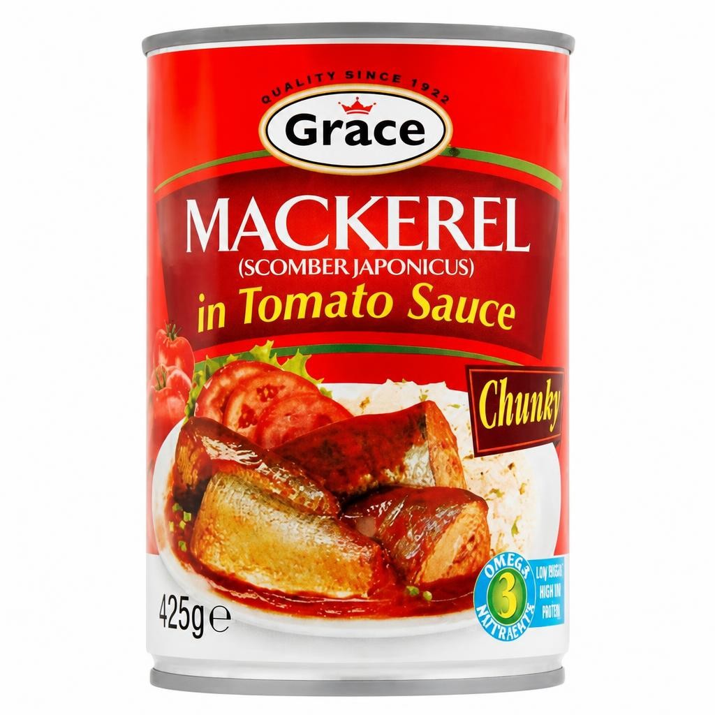 Grace Mackerel in Tomato Sauce 425g