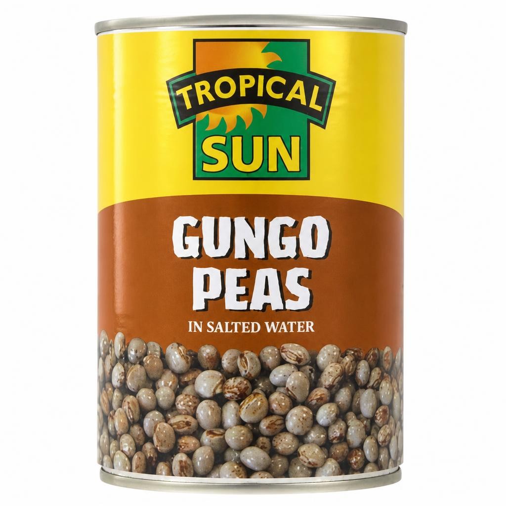 Tropical Sun Gungo Peas in Salted Water 400g