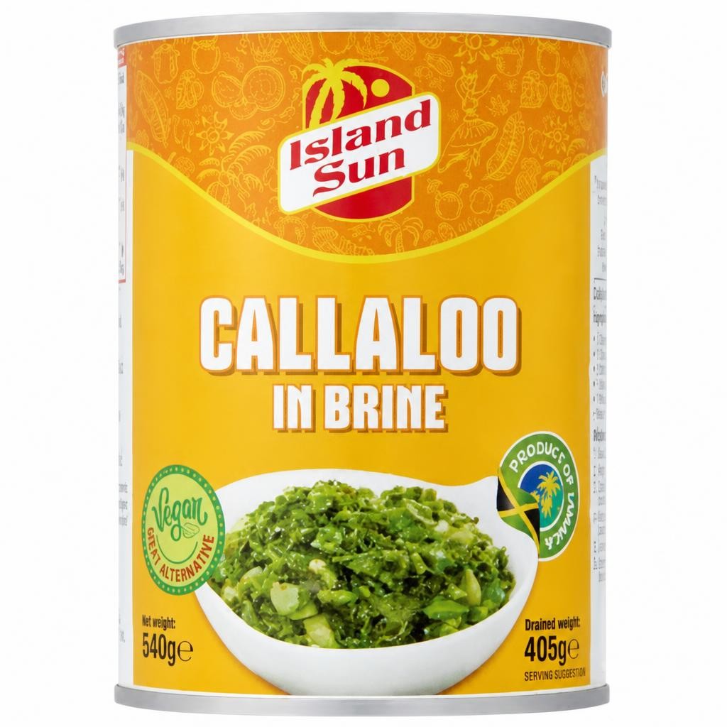 Island Sun Callaloo in Brine 540g