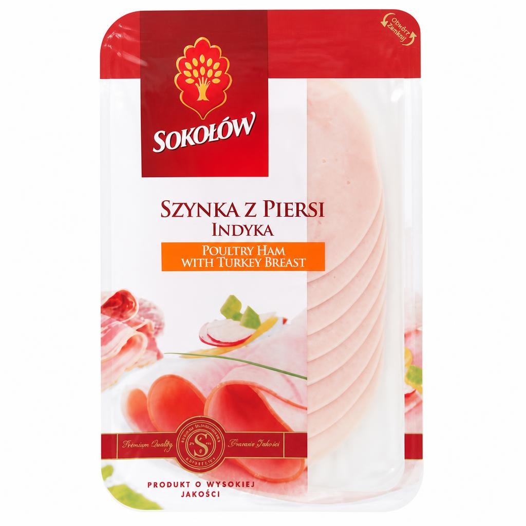 Sokolow Poultry Ham with Turkey Breast 100g