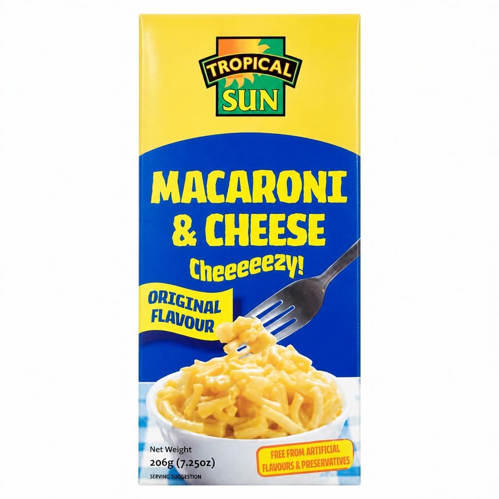 Tropical Sun Macaroni & Cheese Original Flavour 206g