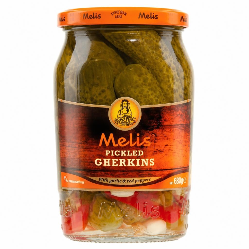 Melis Pickled Gherkins 680g