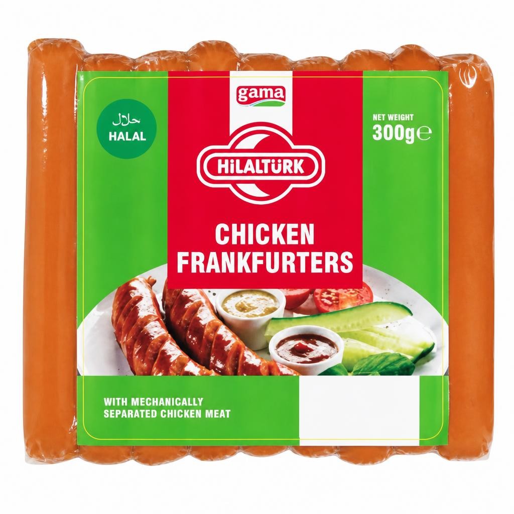 Hilalturk Chicken Frankfurters 300g