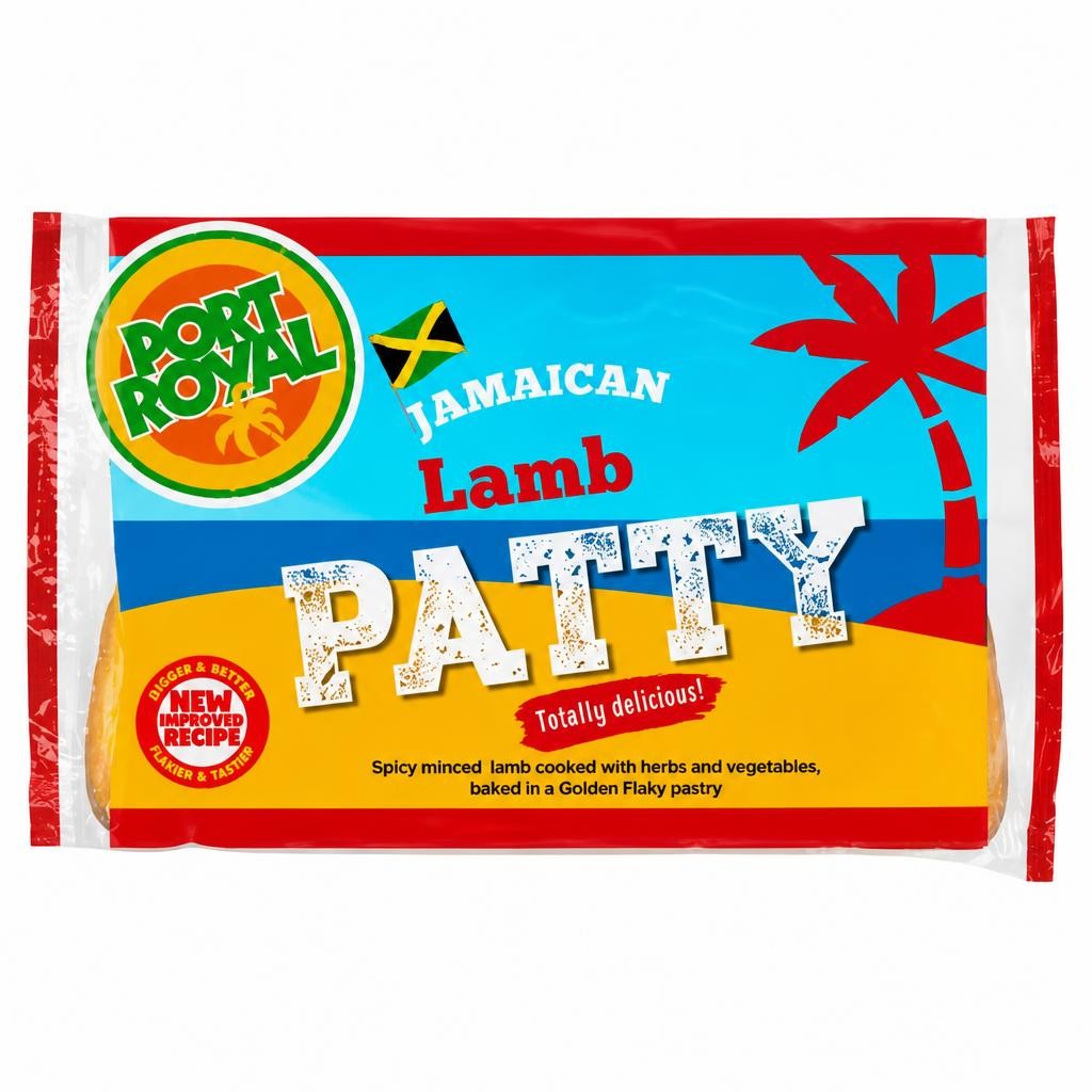 Port Royal Jamaican Lamb Patty 140g