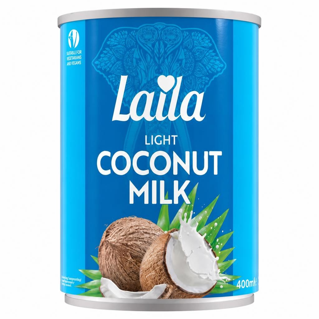 Laila Light Coconut Milk 400ml