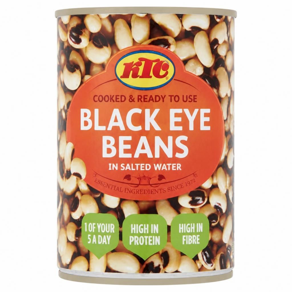 KTC Black Eye Beans in Salted Water 400g