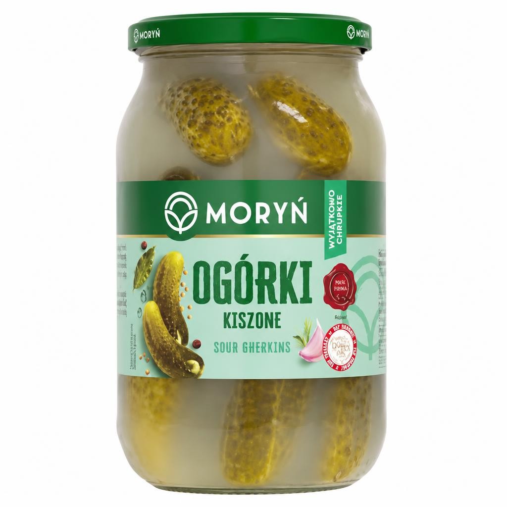 Moryn Sour Gherkins 840g