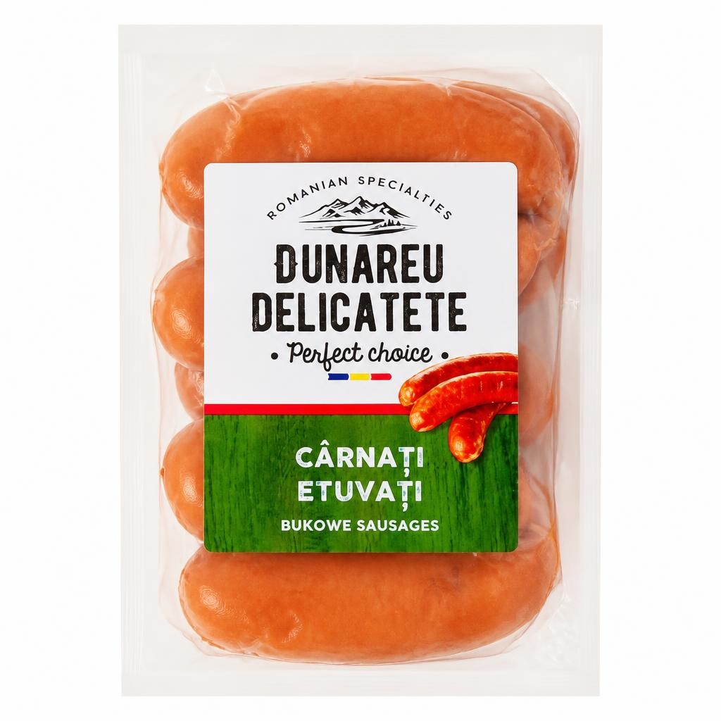 Dunareu Delicatete Bukowe Sausages 600g