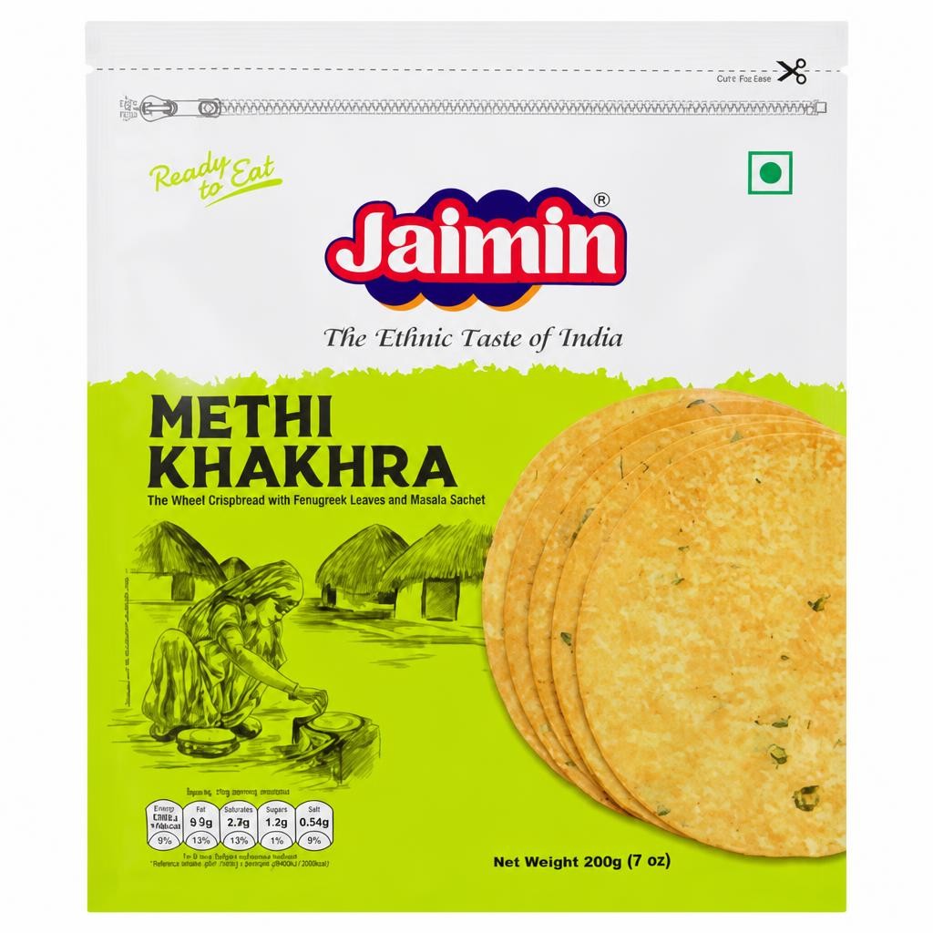 Jaimin Methi Khakhra 200g