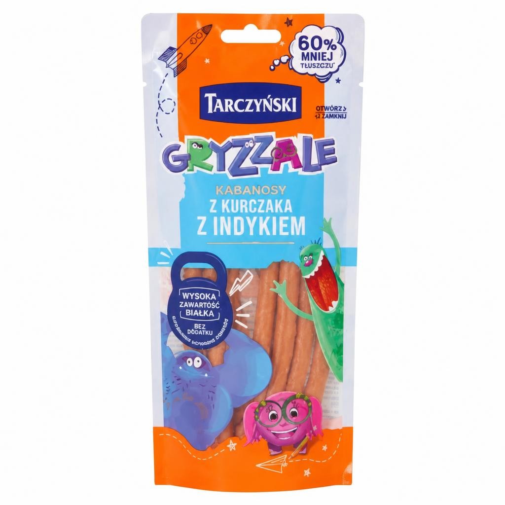 Tarczynski Gryzzale Chicken Kabanos with Turkey 90g