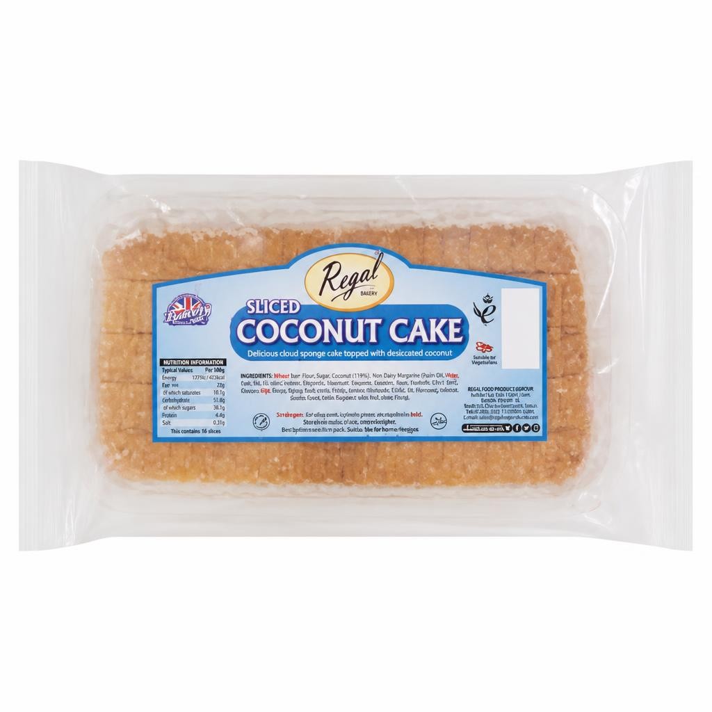 Regal Bakery Sliced Coconut Cake