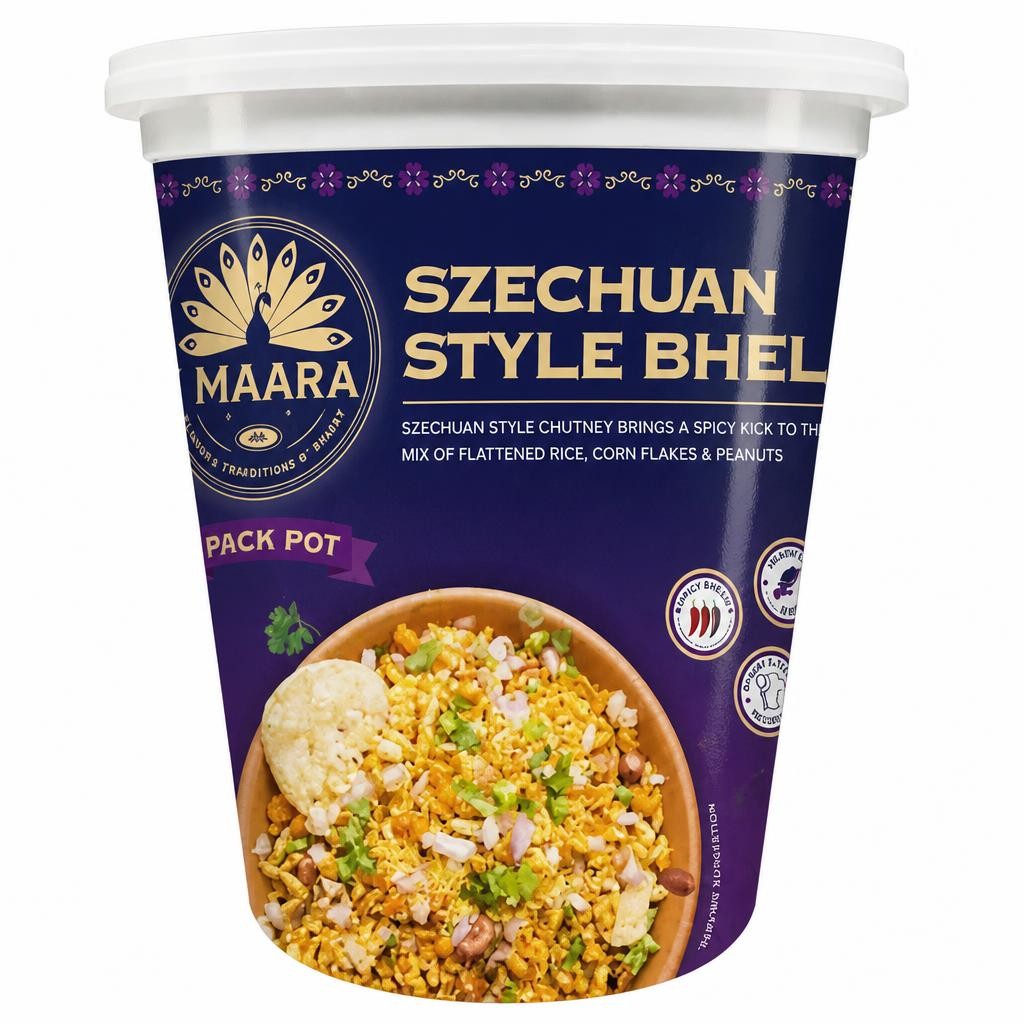 Amaara Szechuan Style Bhel Snack Pot 100g