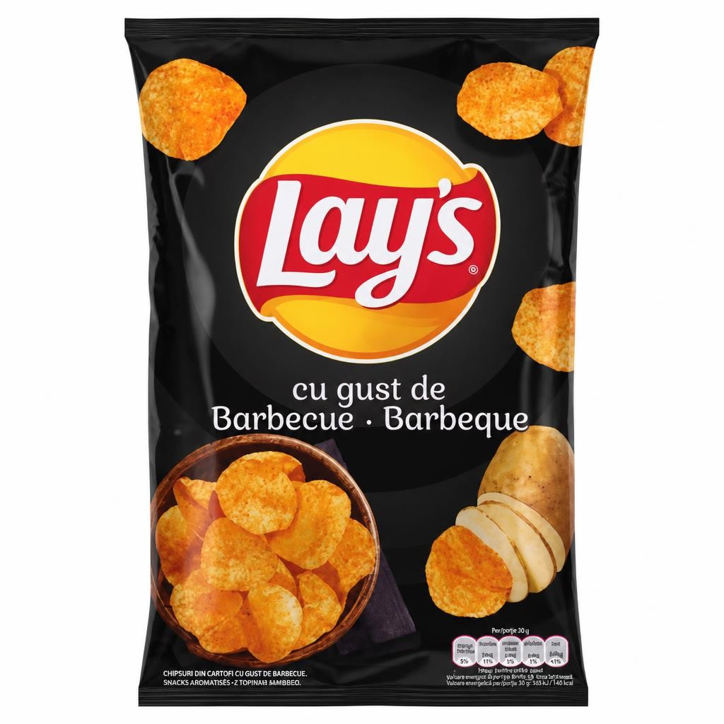 Lay's Potato Chips with Barbecue Flavor 125g