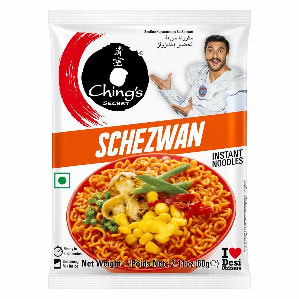 Ching's Secret Schezwan Instant Noodles 60g