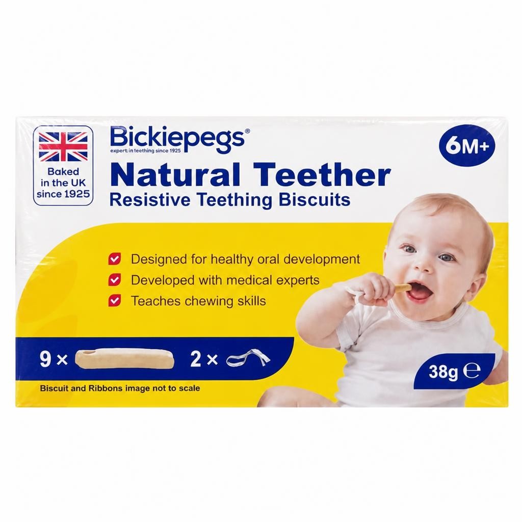 Bickiepegs Teething Biscuits for Babies 6+ Months