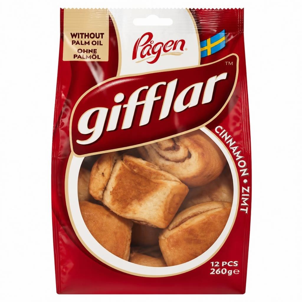 Pagen Gifflar Cinnamon Pastry Rolls 260g