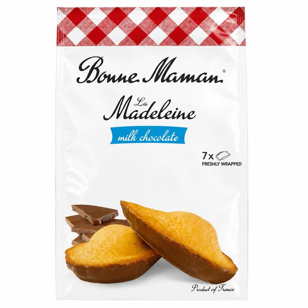 Bonne Maman Chocolate Madeleines with Milk 7 Pack