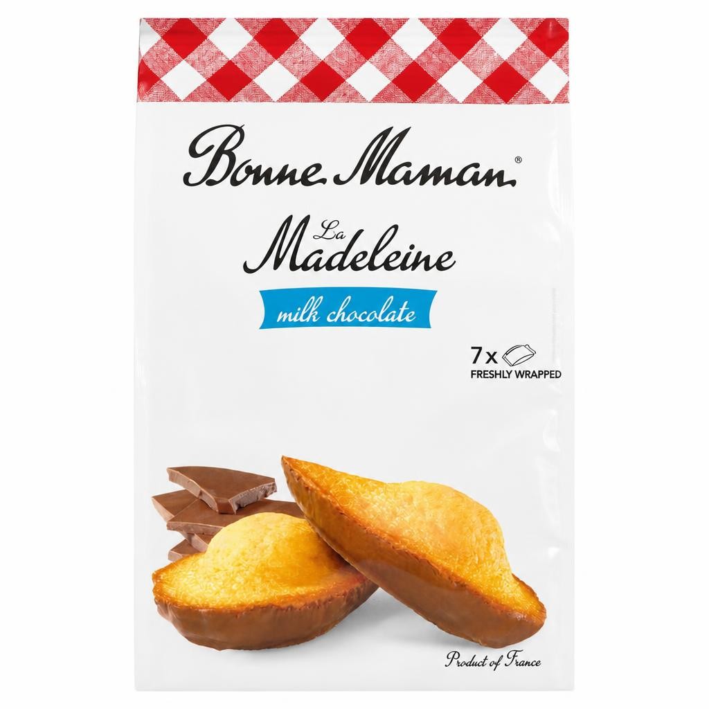Bonne Maman Chocolate Madeleines with Milk 7 Pack