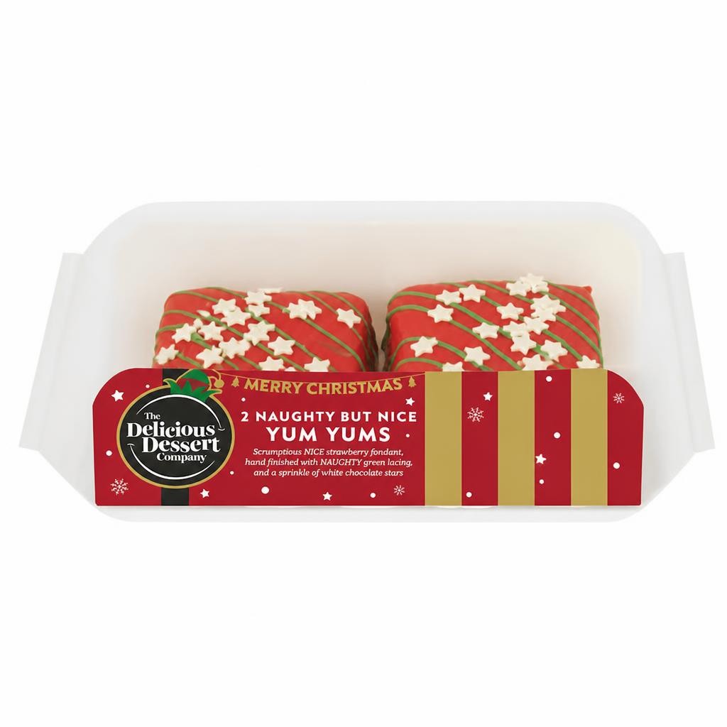 The Delicious Dessert Company Naughty but Nice Yum Yums 2 Pack