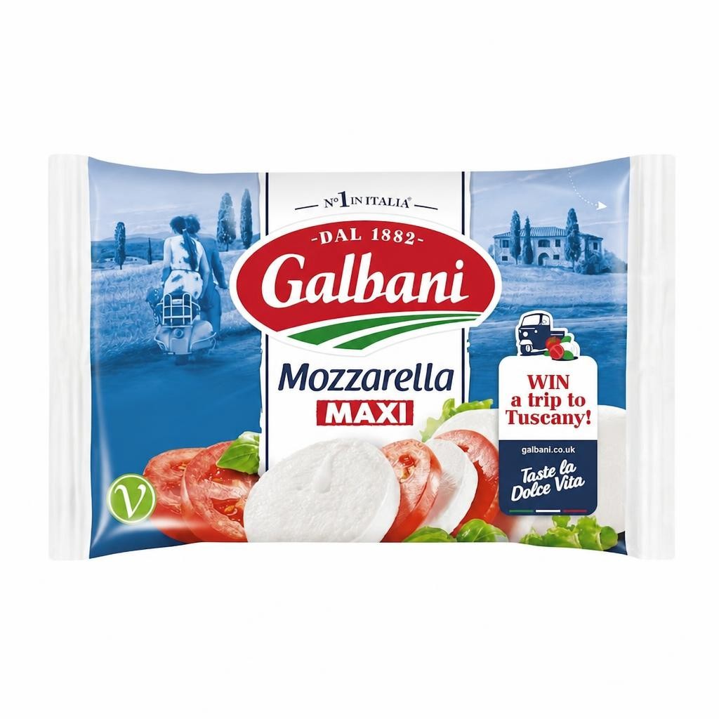 Galbani Maxi Italian Mozzarella Cheese 250g
