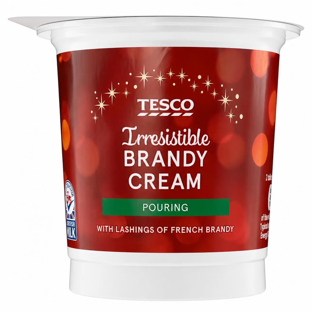 Tesco Pouring Brandy Cream 250ml