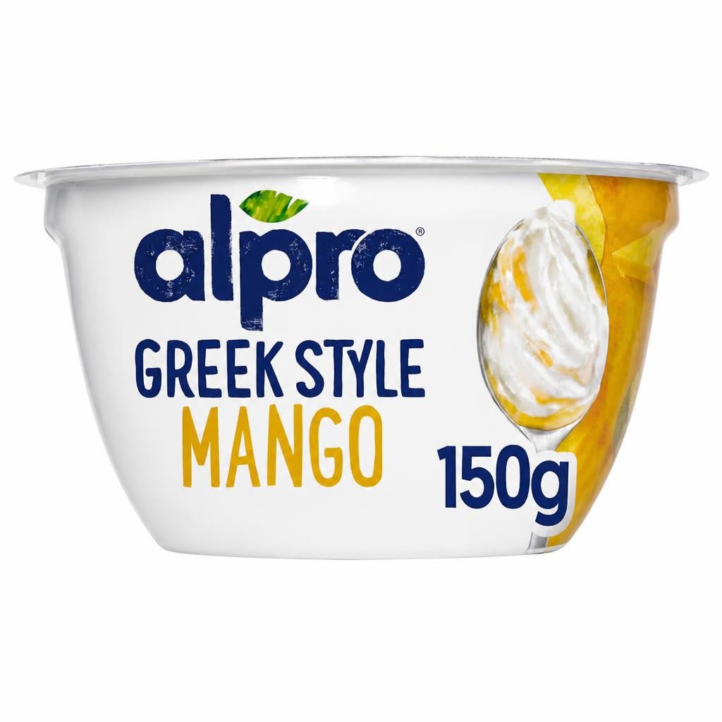 Alpro Greek Style Mango Dairy Free Yoghurt Alternative 150g