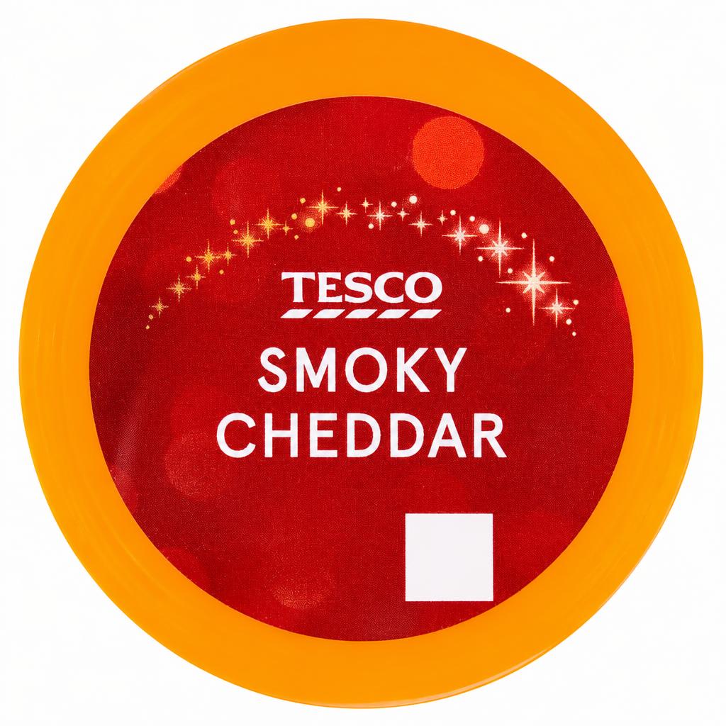 Tesco Smoky Cheddar Truckle 100G
