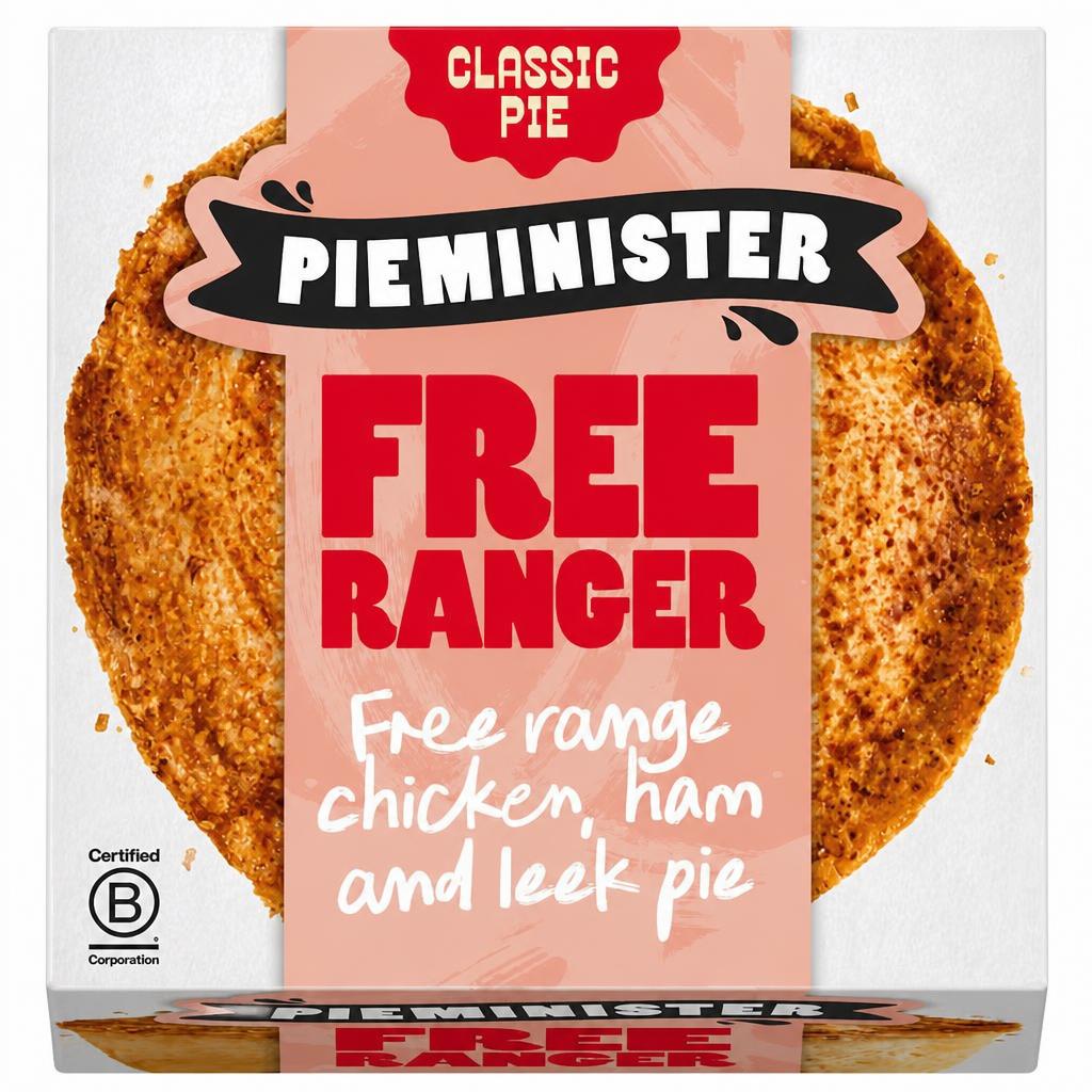 Pieminister Free Ranger Pie with Chicken, Ham & Leek 255g