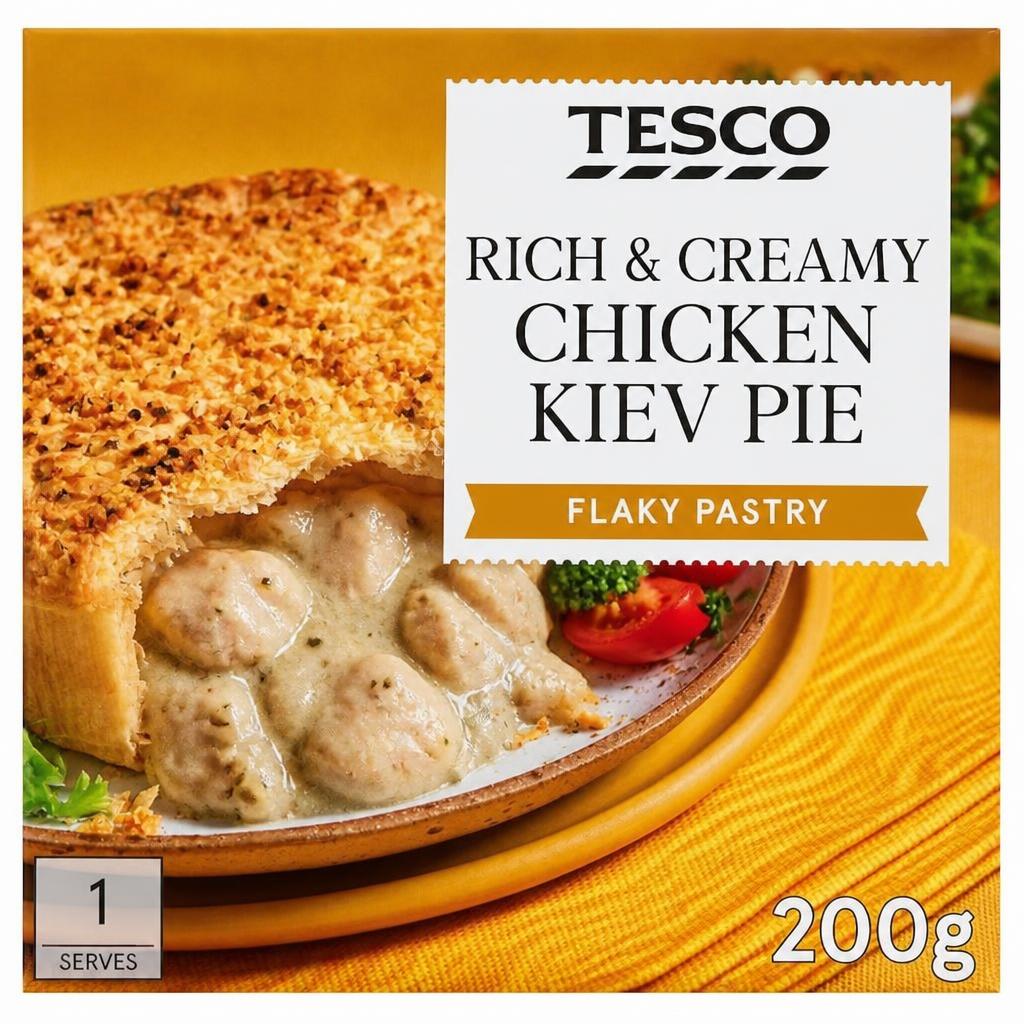 Tesco Chicken Kiev Pie 200g