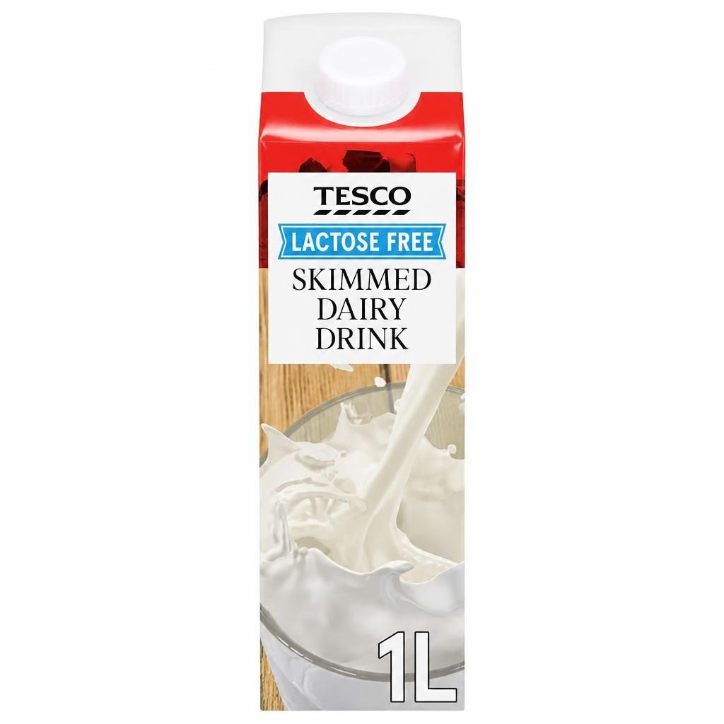 Tesco Lactose Free Skimmed Dairy Drink 1L