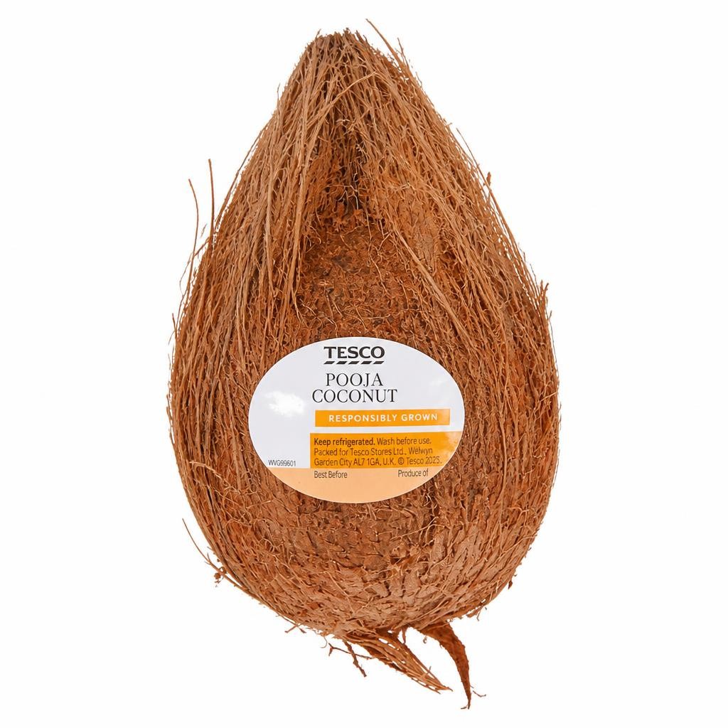 Tesco Pooja Coconut Each