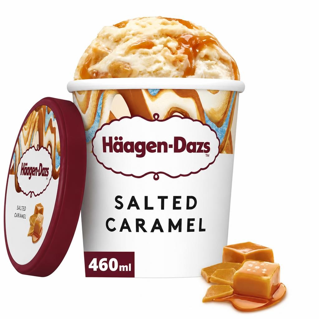 Haagen-Dazs Ice Cream - Salted Caramel 460ml