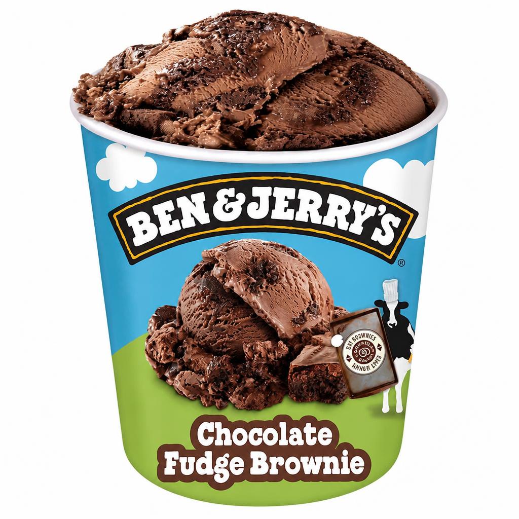 Ben & Jerry's Chocolate Fudge Brownie Ice Cream Tub 465ml