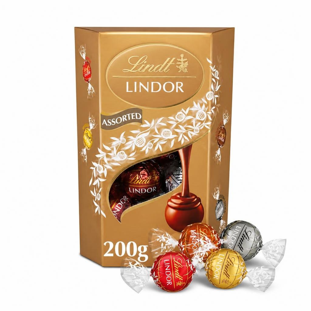 Lindt Lindor Assorted Chocolate Truffles 200G