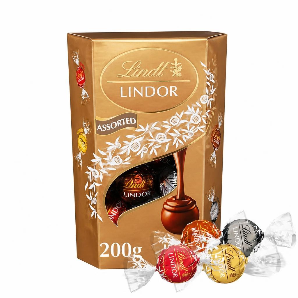 Lindt Lindor Assorted Chocolate Truffles 200G