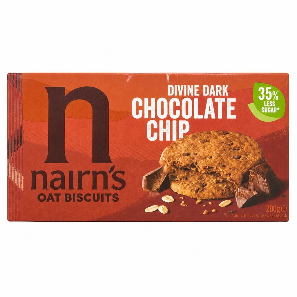 Nairns Dark Chocolate Oat Biscuits 200G