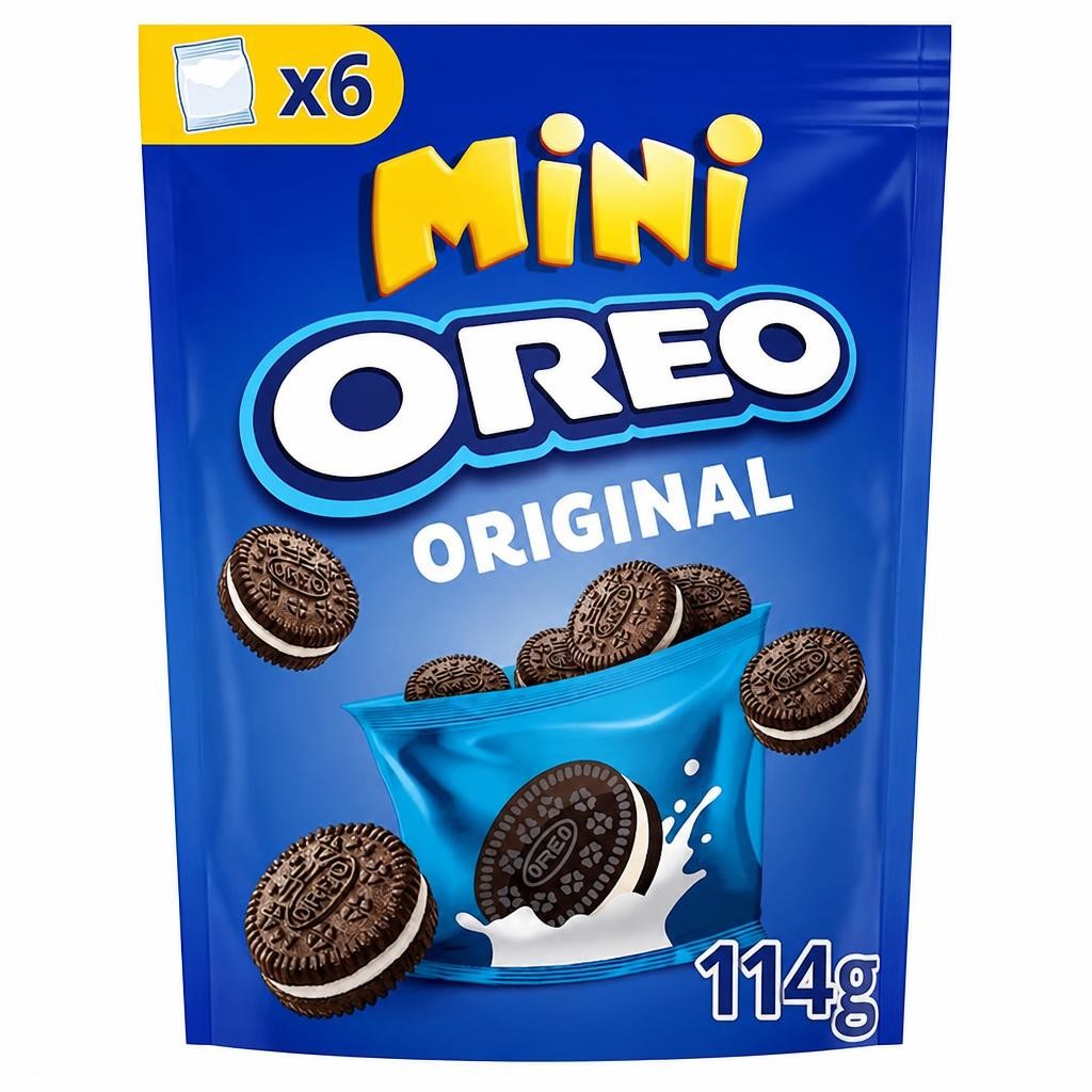Mini Oreo Biscuit Snack Pack 114G