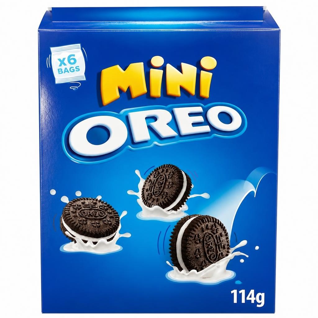 Mini Oreo Biscuit Snack Pack 114G