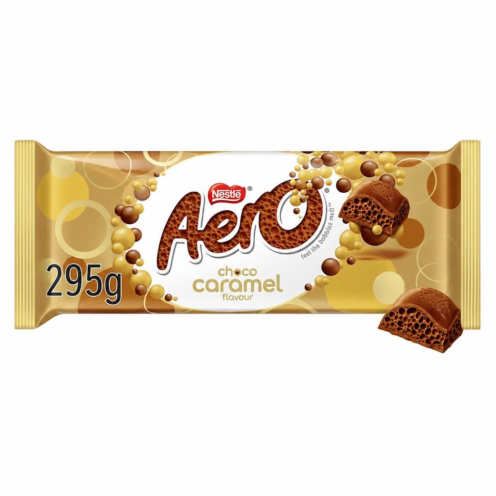 Aero Caramel Chocolate Giant Gifting Bar 295g